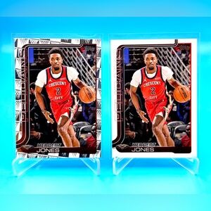 🔥Herbert Jones Lot! 🔥Silver Tip Off Foil + Topps Flagship Insert! 🤩